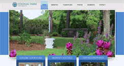 Desktop Screenshot of colonialparke.com